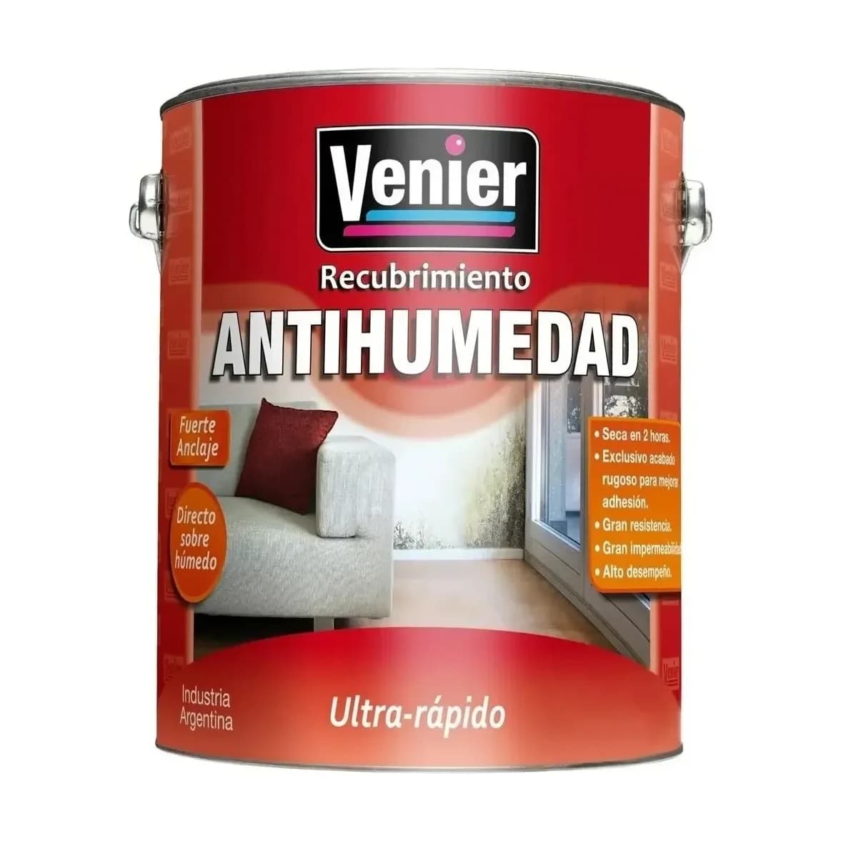 Antihumedad tradicional rojo x4 kg