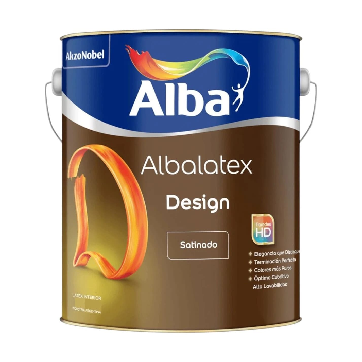 Albalatex design satinado interior x4 lt