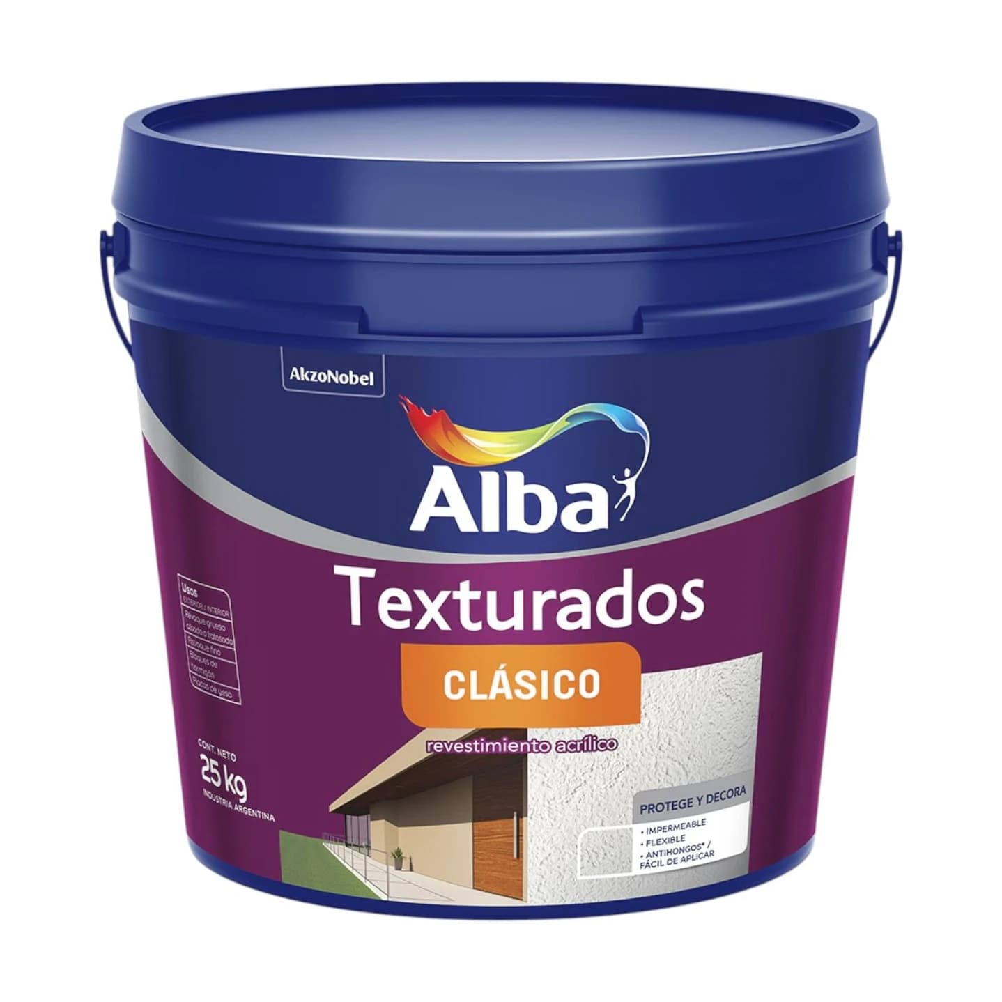 Texturados clásico fino blanco x25 kg