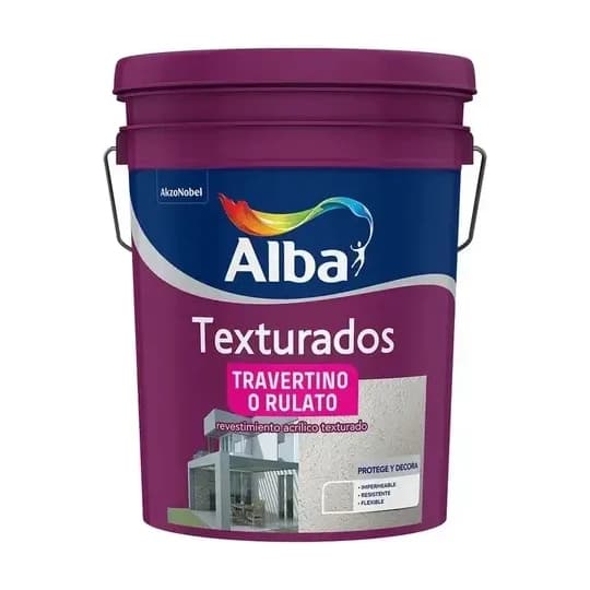 Texturados travertino mediano base int x25 kg