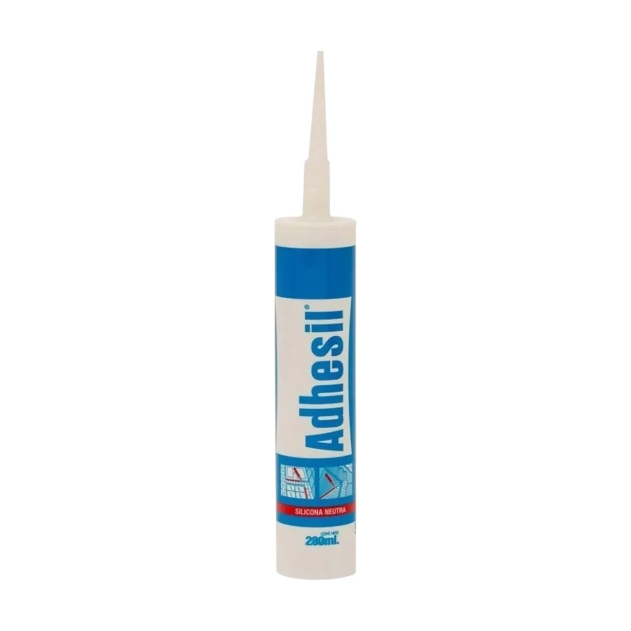 Sellador silicona neutro p/espejos