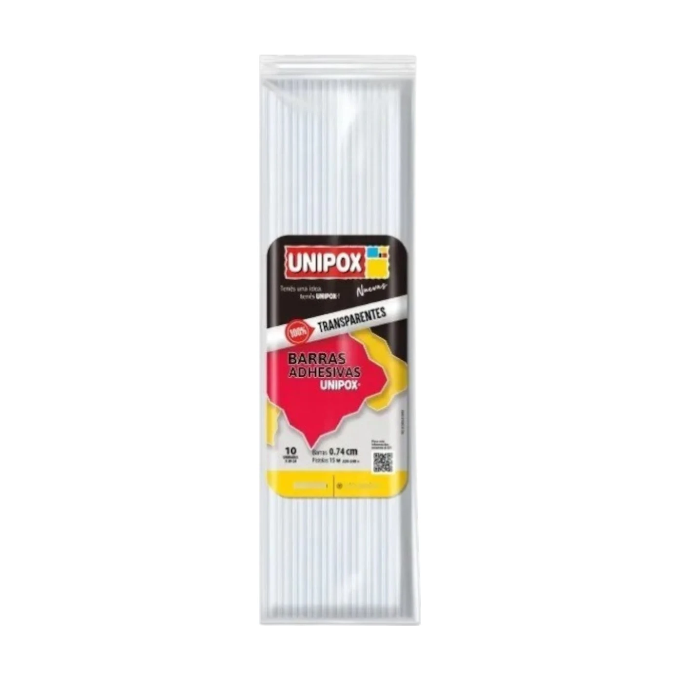 Barras adhesivas siliconas 1,12x30 cm