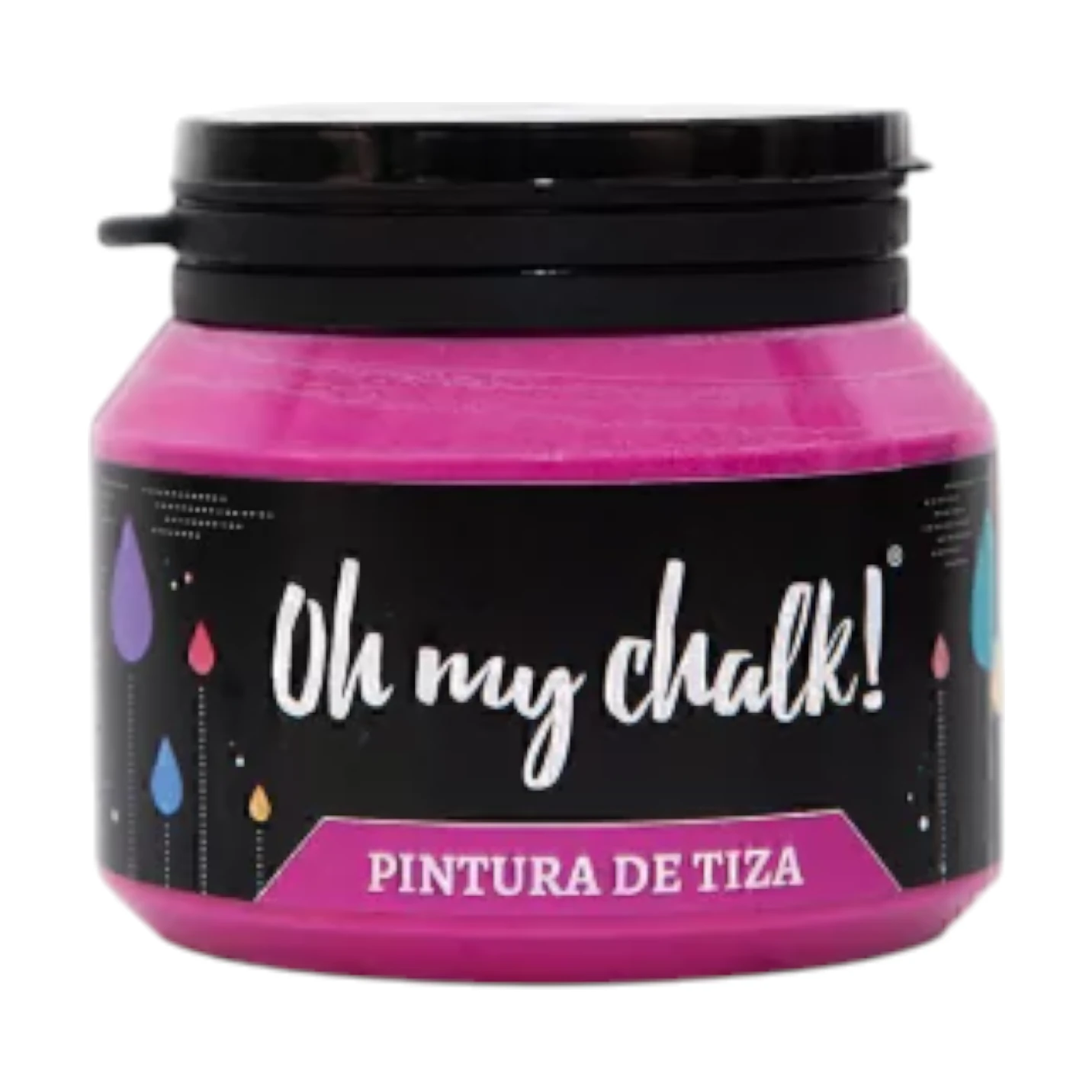 Omc pintura a la tiza fucsia x210 cc