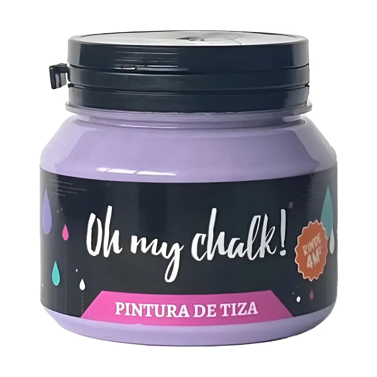 Omc pintura a la tiza lila x210 cc