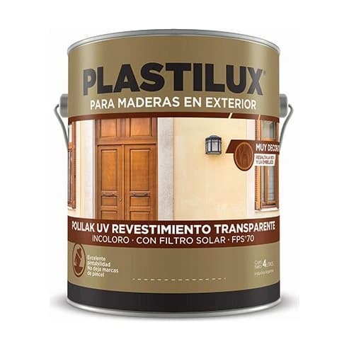 Petrilac plastilux polilak laca UV satinado x1 lt