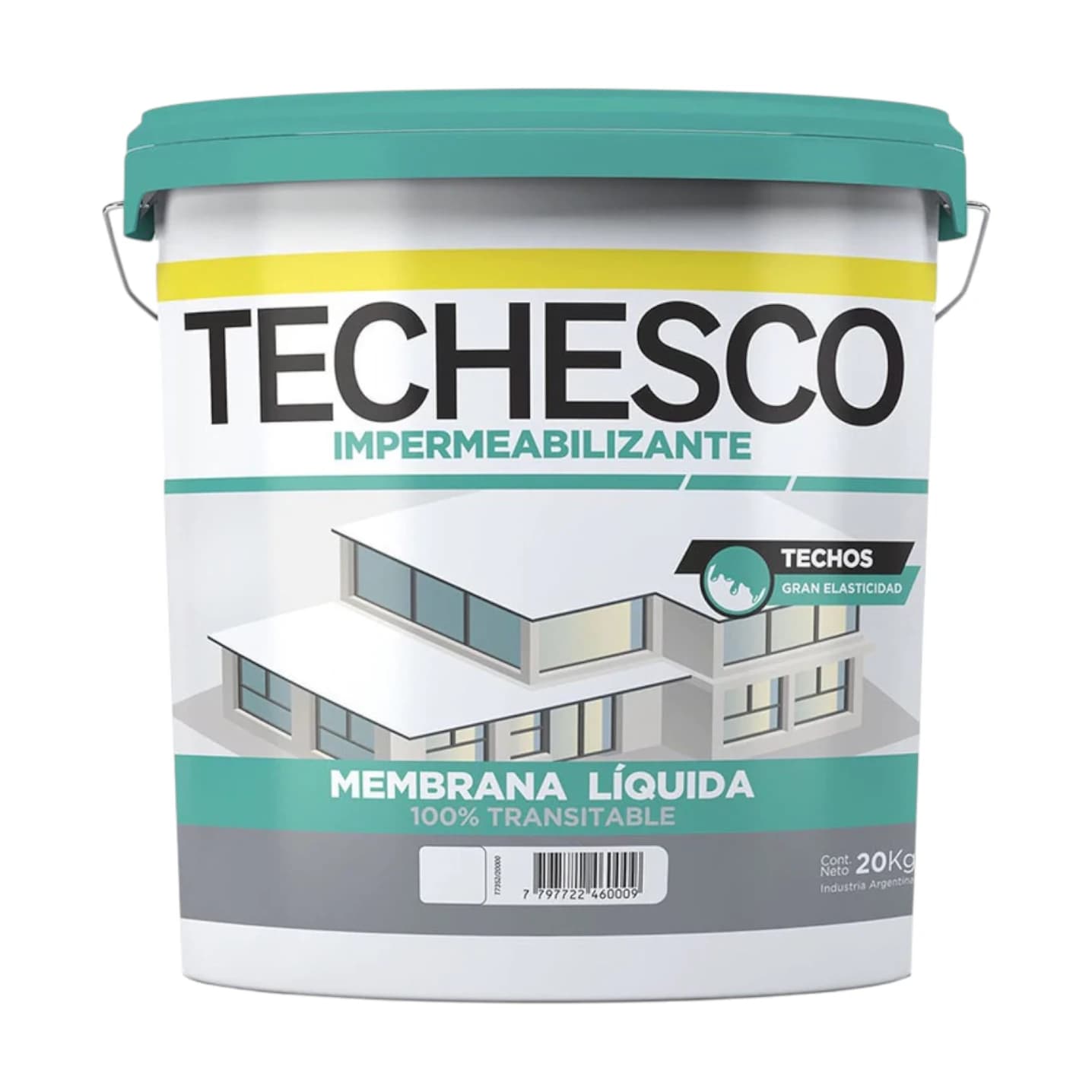 Techesco membrana líquida negro x20 lt