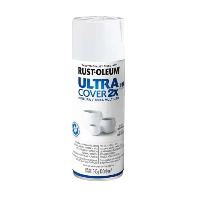 2X Ultra Cover blanco brillante