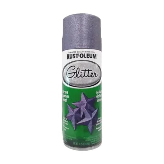 Glitter brillantina púrpura