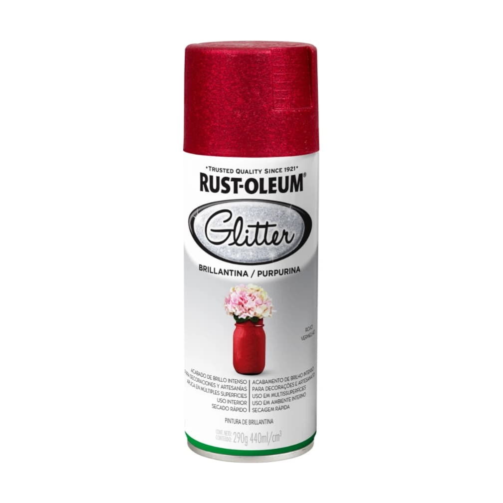Glitter brillantina rojo