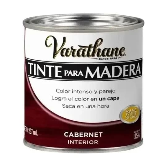 Tinta p/madera x237 ml cabernet