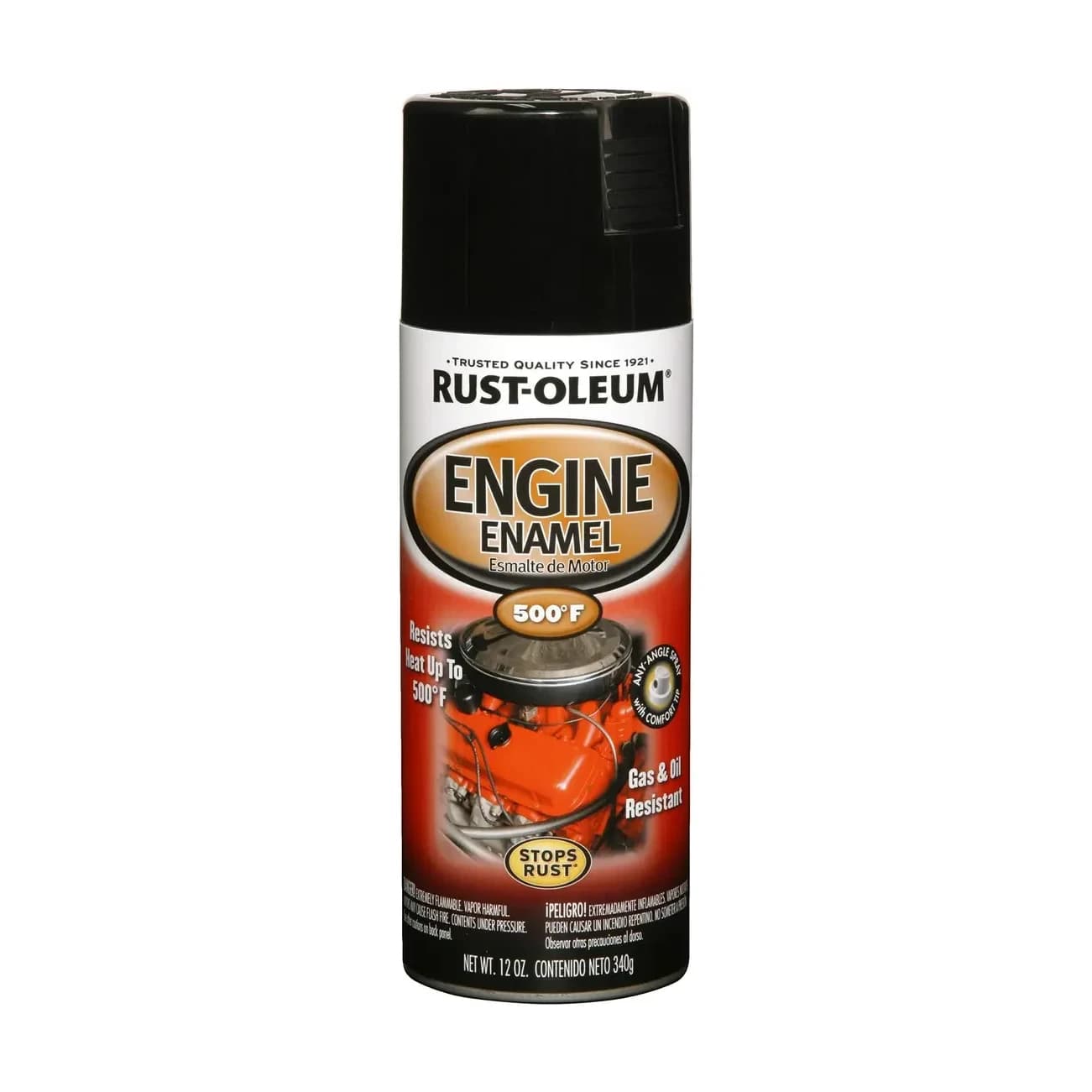 Auto engine enamel 500F/260C negro