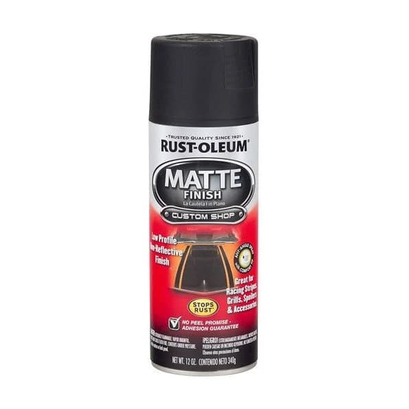 Automotor negro mate finish