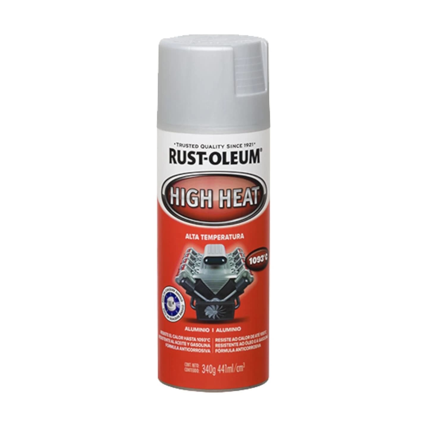 Auto high heat 2000F/1093C aluminio