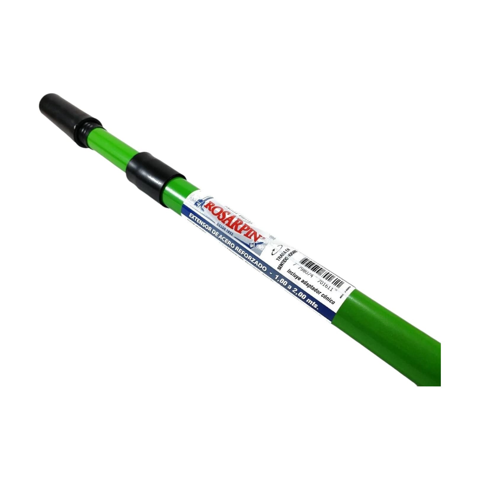 Extensor telescópico acero 1 2 m
