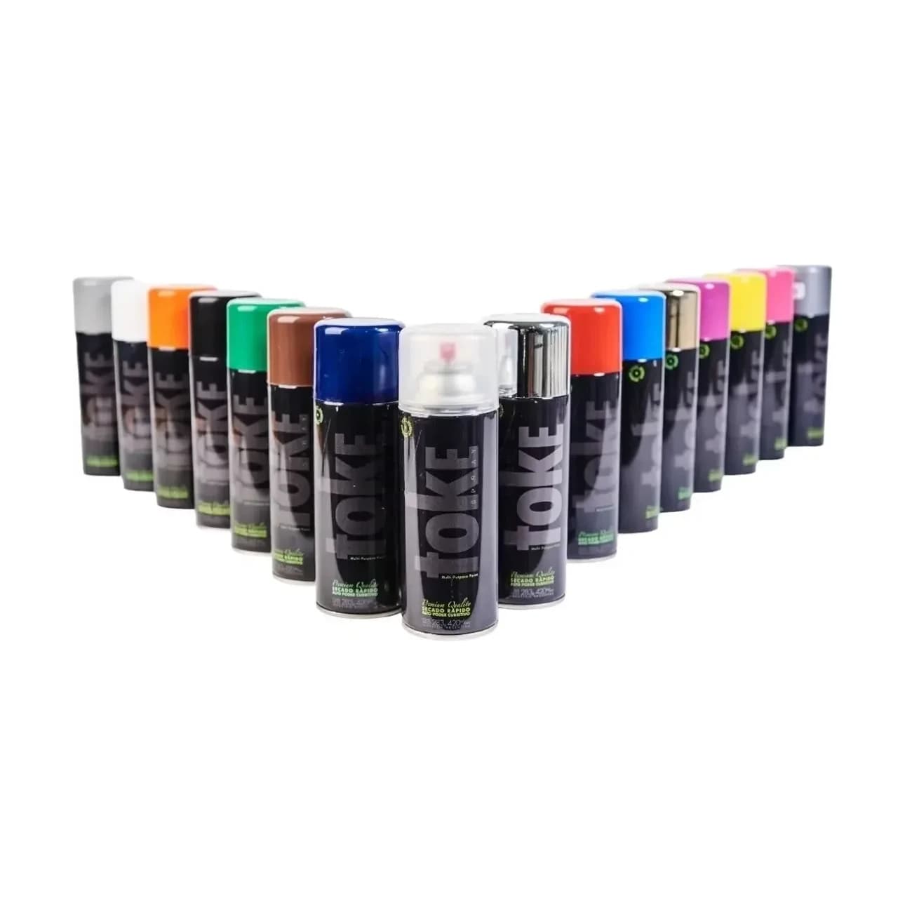 Toke aerosol blanco mate x283 gr