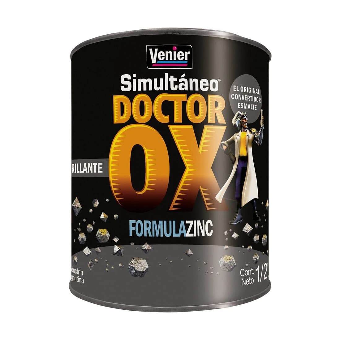 Dr. Ox. esmalte brillante blanco x0,5 lt